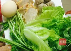 Illustration of soup rice noodles 1