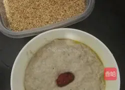 Illustration of how to make yam and barley cake 5