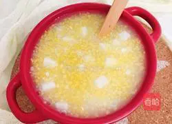 How to make yam and corn stubble porridge Illustration 8