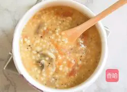 Illustration of how to make tomato and mushroom pearl noodles 17