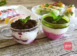 Vietnamese Spring Roll Fruit Yogurt Cup Set Recipe Illustration 6
