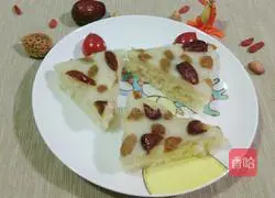 Illustration of how to make rice noodle cakes 7