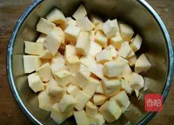 Yellow core sweet potato porridge recipe 2