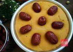 Illustration of how to make pumpkin hair cake 7