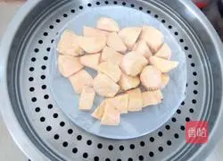 Illustration of how to make sweet potato cake 2