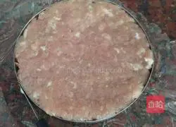 Illustration of how to make pork fillet and egg burger 1