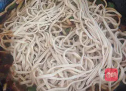 Illustration of braised beans and noodles (with handmade noodles) 7