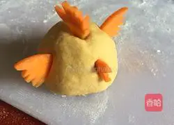 Corn flour steamed bun (Angry Birds) Illustration of how to do it 2