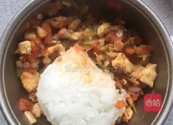 Illustration of how to make assorted dragon and fish rice bowl 11