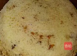 Illustration of how to make red date milk-flavored hair cake 8