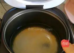 Illustration of how to make beef and egg two-meter porridge 2