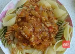 Illustration of how to make spaghetti bolognese 9