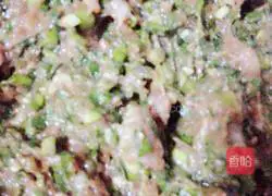 Illustration of how to make leek and meat pot stickers 3