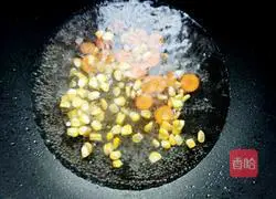 Illustration of how to make Italian spiral noodles with mushroom sauce and vegetables 4