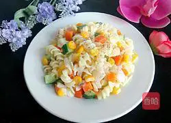 Italian fusilli noodles Practice illustration 10