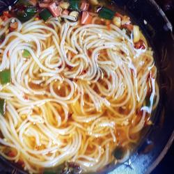 Hot and sour rice noodles