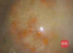 Illustration of how to make sweet potato and glutinous rice porridge 7