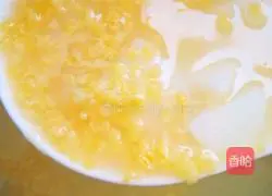 Illustration of how to make yam and corn porridge 5