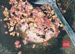 Illustration of how to make braised rice with mushrooms and sausages 6