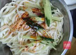 Illustration of homemade cold noodles 6