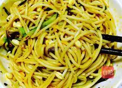 Illustration of how to make cold noodles 12