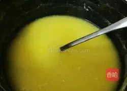 Illustration of how to make corn dregs porridge 5