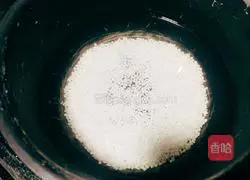 White radish Illustration of how to make japonica rice porridge 5