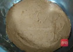 Illustration of how to make date cake with two types of noodles 5