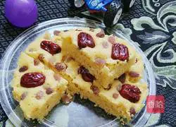 Hot noodles Illustration of how to make corn cake 14