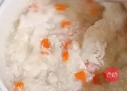 Illustration of how to make yam and quinoa porridge (baby food supplement) 12