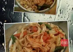 Illustration of braised noodles 4