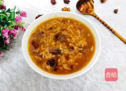 Illustration of making iced peach gum brown sugar porridge 12