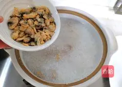 Clam casserole porridge recipe 5