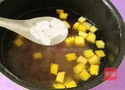 Pineapple Glutinous Rice Porridge Recipe Illustration 5