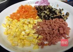 Illustration of making glutinous rice balls 2