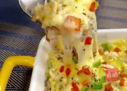 Baked Rice Recipe Illustration 16