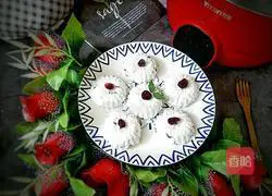 Cranberry Rice Flour Steamed Cake Recipe Illustration 21