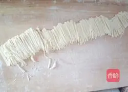 Bean braised noodles (vegetarian) Practice illustration 3