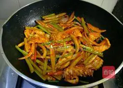 Illustration of how to make Korean squid rice bowl 10