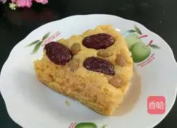 Illustration of how to make pumpkin hair cake 9 