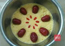 Illustration of how to make cornmeal cake 6