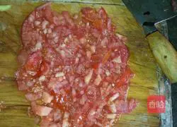 Illustration of how to make egg rice bowl 1 