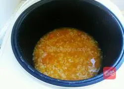 Illustration of how to make pumpkin porridge 7