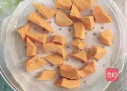 Milk-flavored and silky pumpkin porridge recipe 2