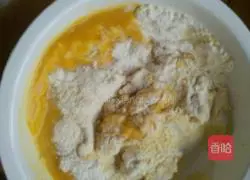 Illustration of making coarse grain triple noodle cake 6