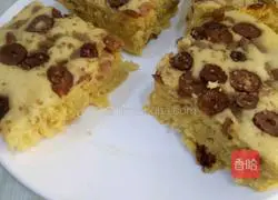 Illustration of how to make cornmeal cake 9