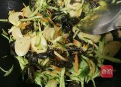 Illustration of how to make tomato rice bowl 8