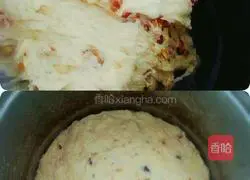 Illustration of how to make red date hair cake 6