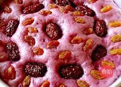 Illustration of how to make purple sweet potato cake 5