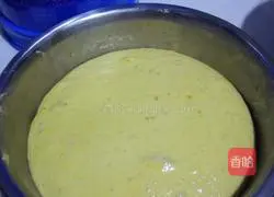 Illustration of how to make pumpkin hair cake 5